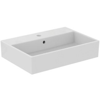 Strada Basin 600x420x145 mmGrinded bottom side, 1 tap hole, with overflow by Ideal Standard
