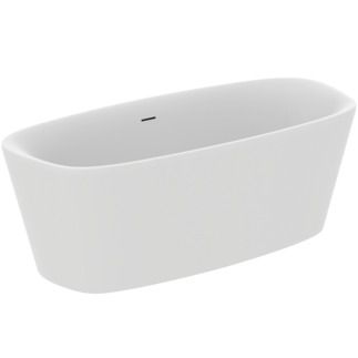 Dea Freestanding bath 1700x755x610 mm, no tap hole, with overflow, with waste by Ideal Standard
