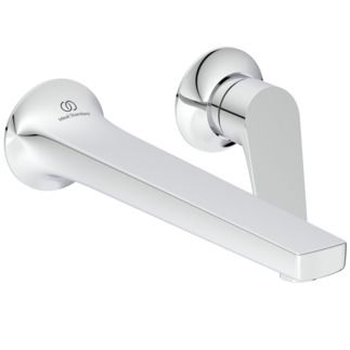 La Dolce Vita Wall-mounted basin mixer 172x226x109 mm, 209 mm spout projection, Kit 1 required (A1313), 3.8 l/min (3 bar), no waste by Ideal Standard