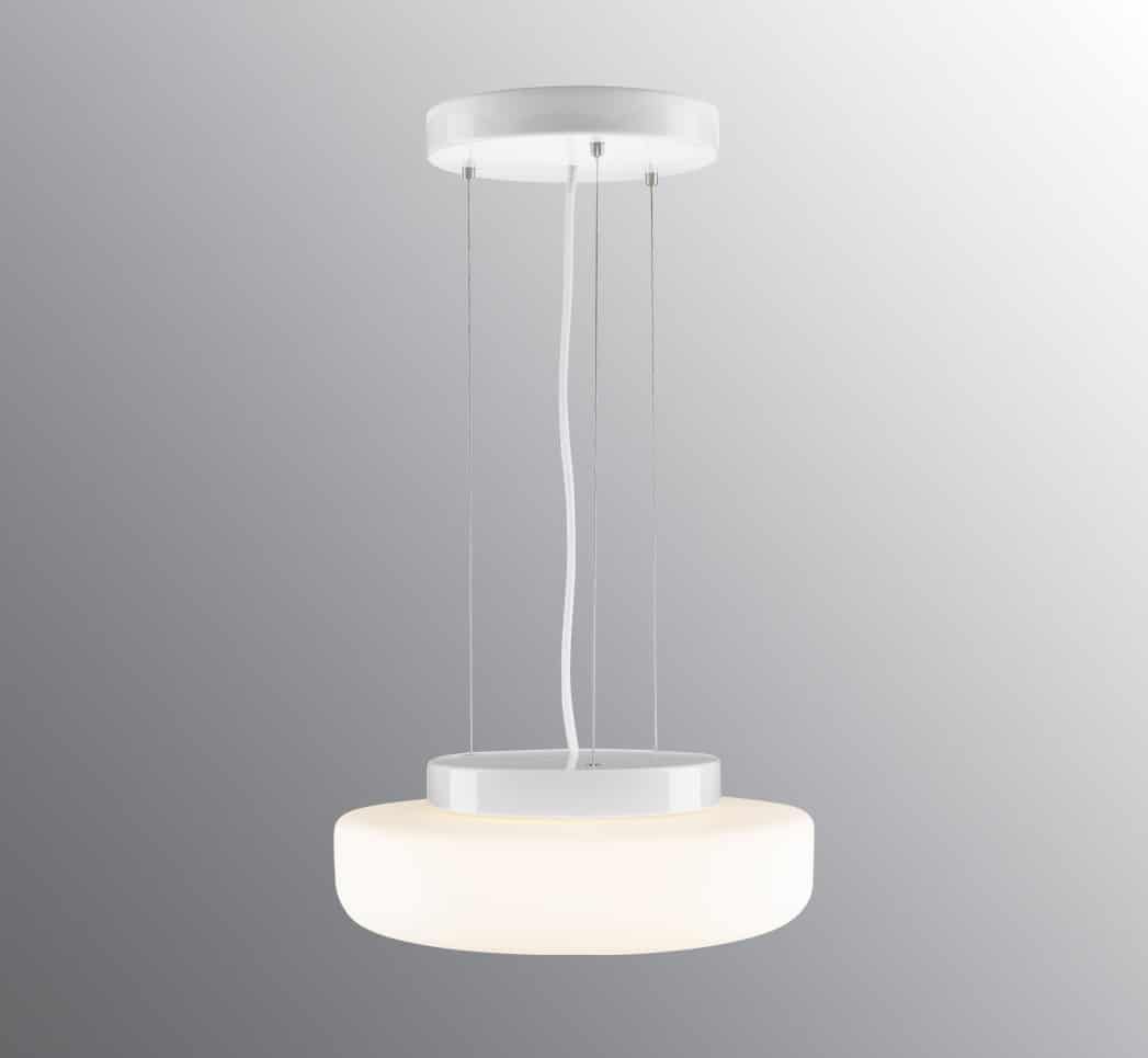 Solenne Pendant 360/140 - Matt opalglas by Ifö Electric