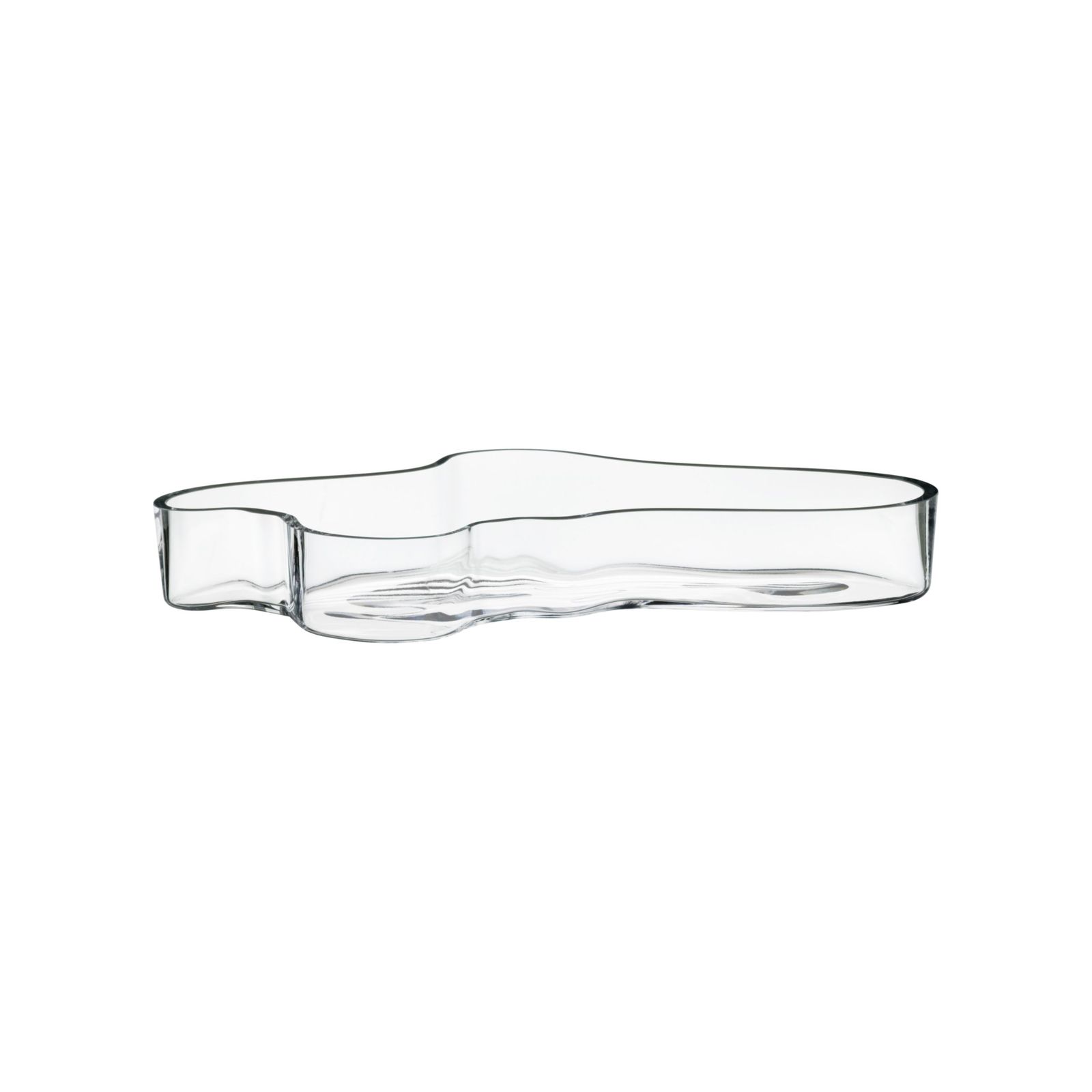 Alvar Aalto Collection bowl 380x50mm clear by Iittala