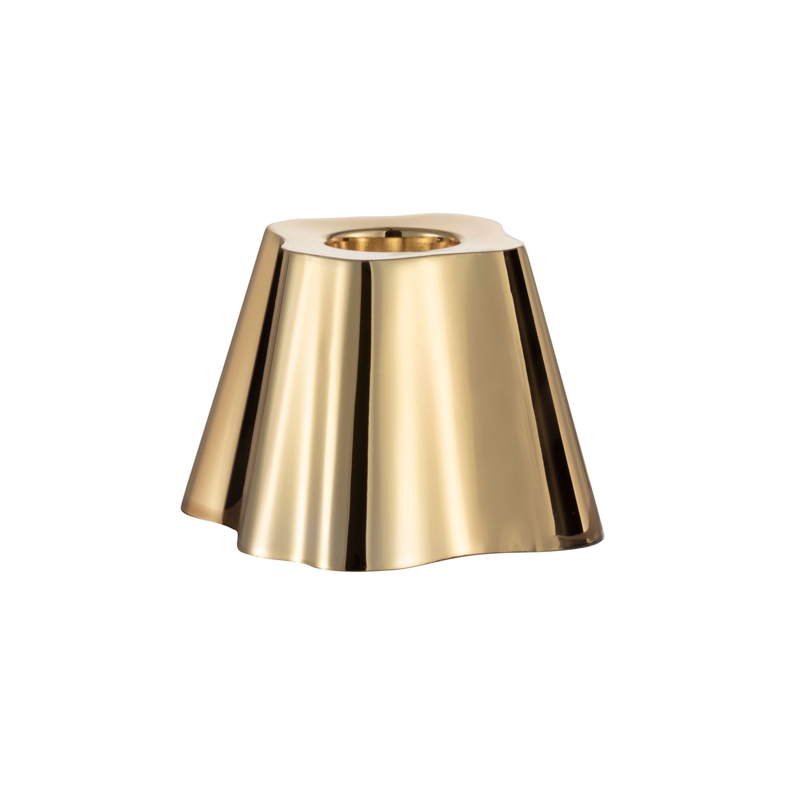 Alvar Aalto Collection candle holder 50mm brass by Iittala