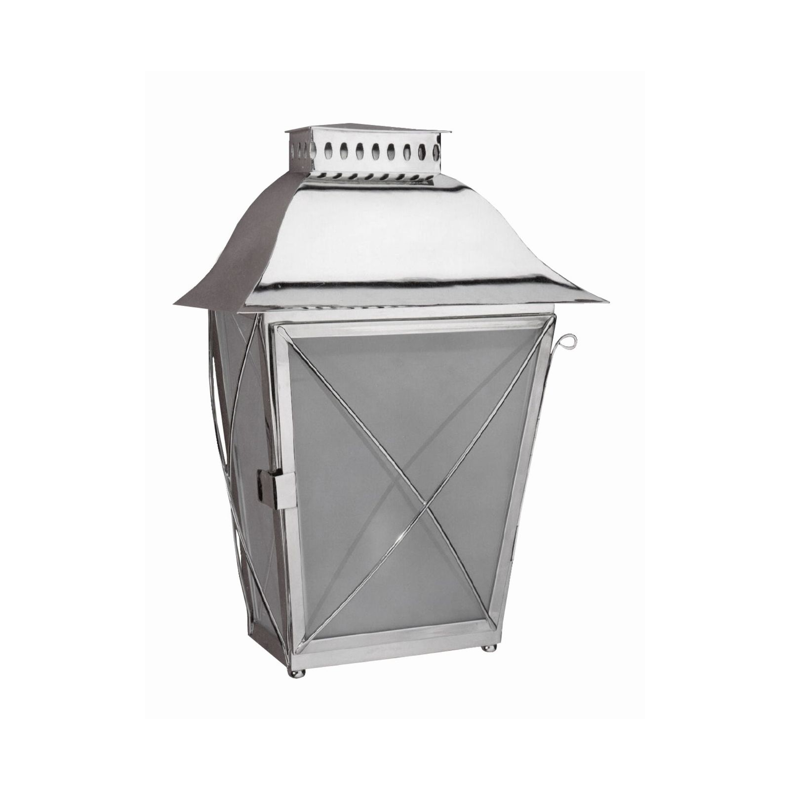Eden Carrozza half lantern wall light by Il Bronzetto
