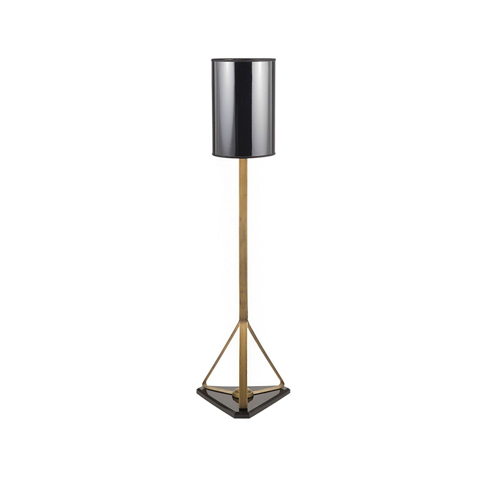 Urban Ruz brass floor lamp by Il Bronzetto