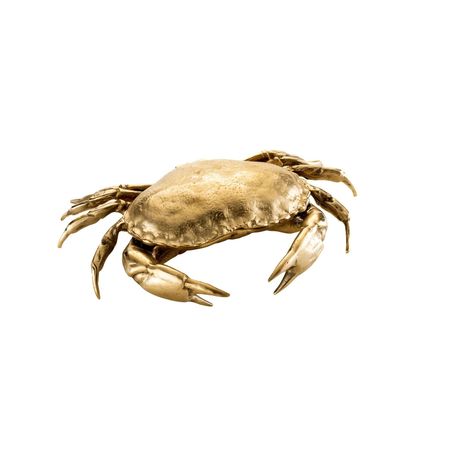 Crab brass box by Il Bronzetto