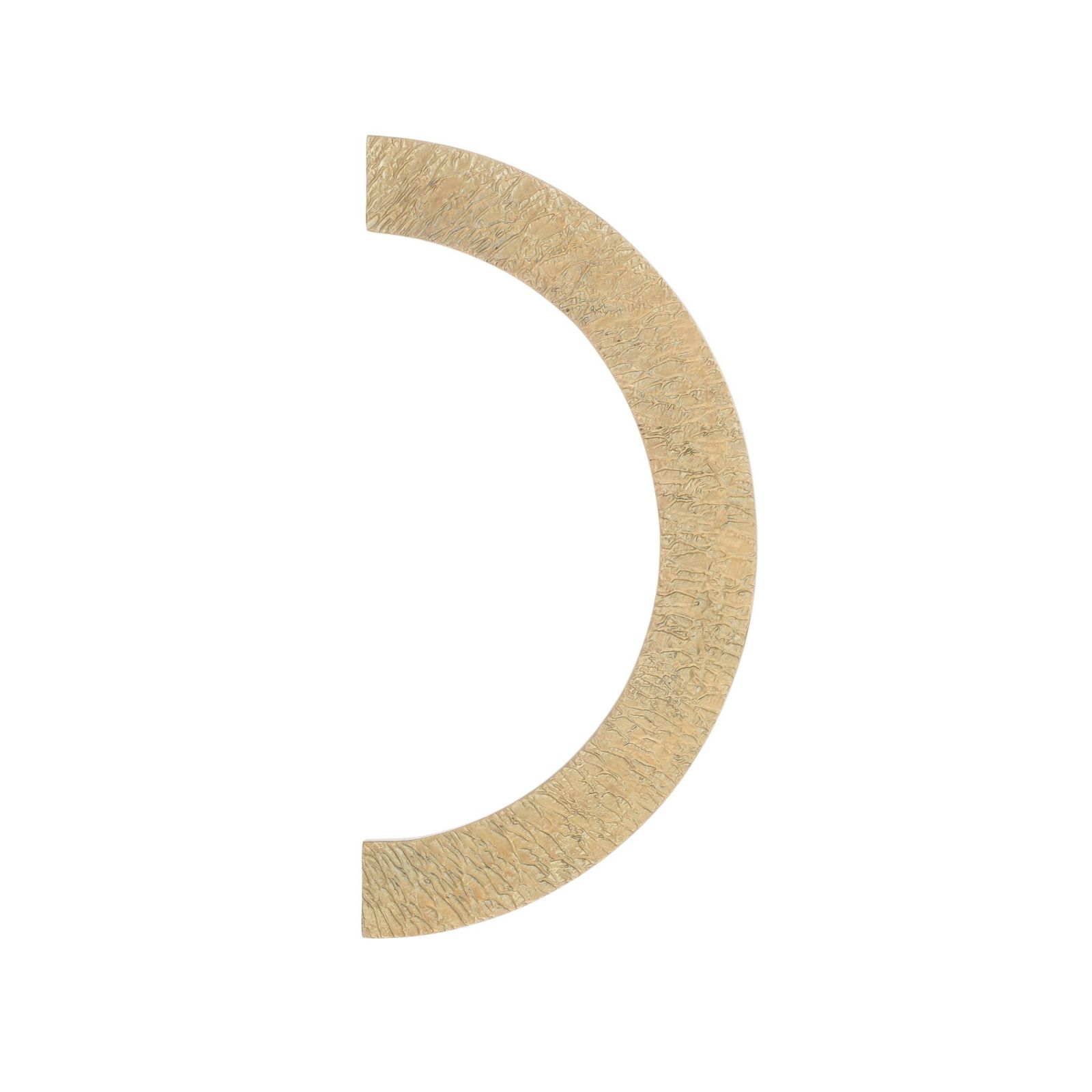Geometria Hudson Yards – brass big handle by Il Bronzetto