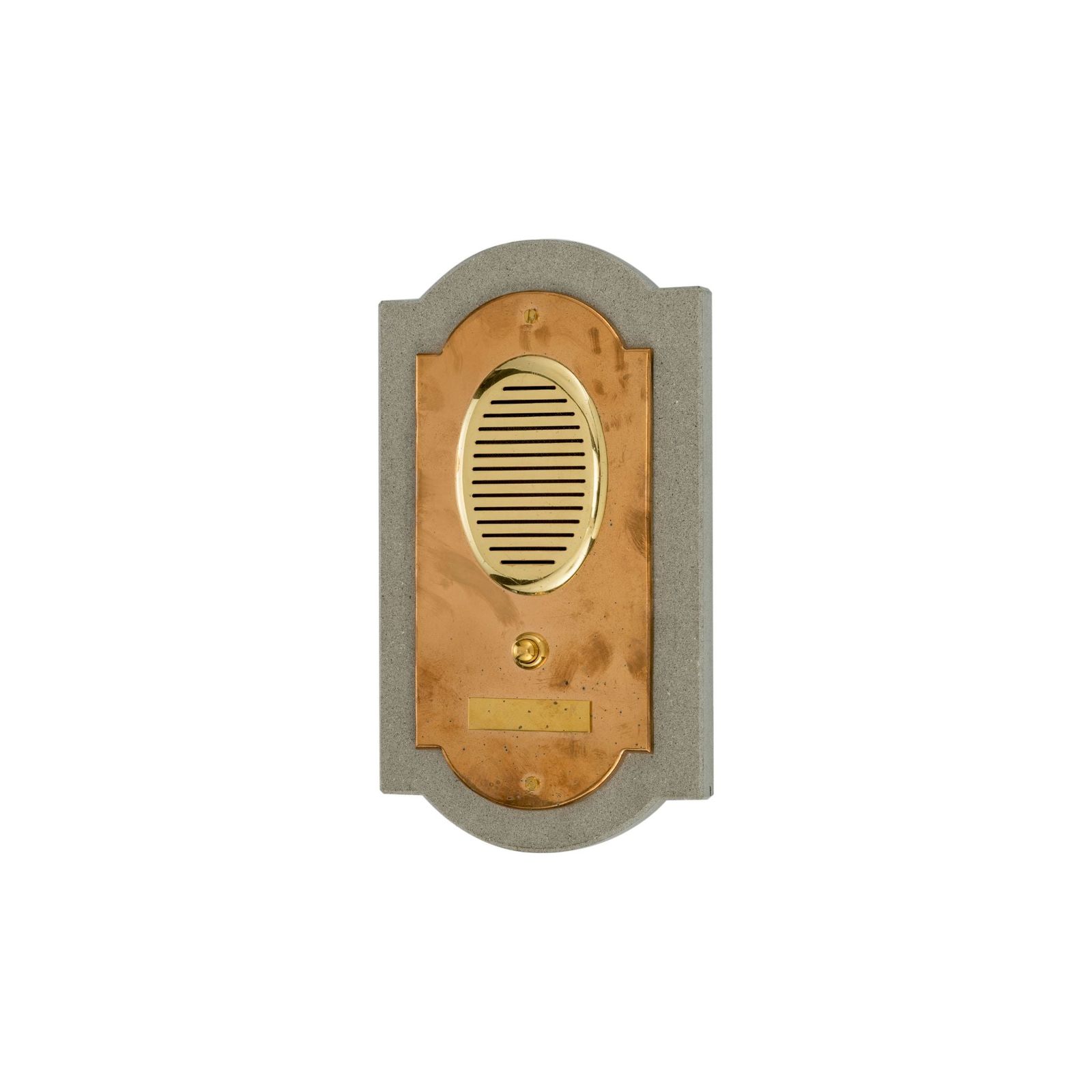 Novecento Santo Spirito - brass doorbell by Il Bronzetto