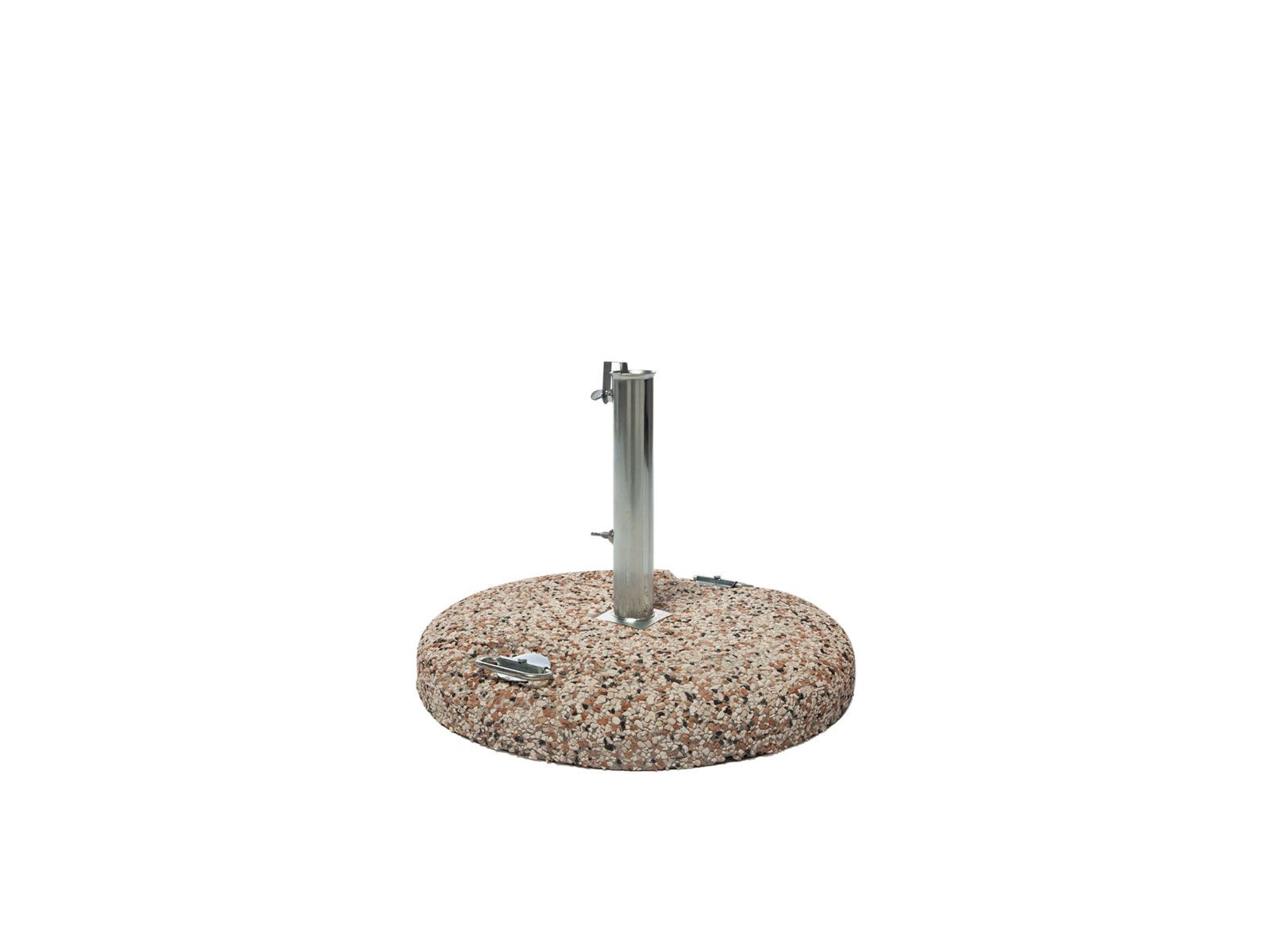Concrete grit base with handles, 55kg Ombrelloni by Il Giardino di Legno