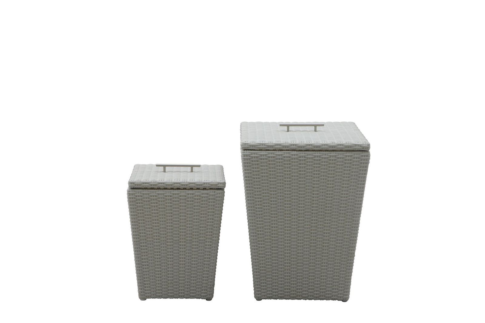 Covered patio basket (set of 2) Oxy - Accessories by Il Giardino di Legno
