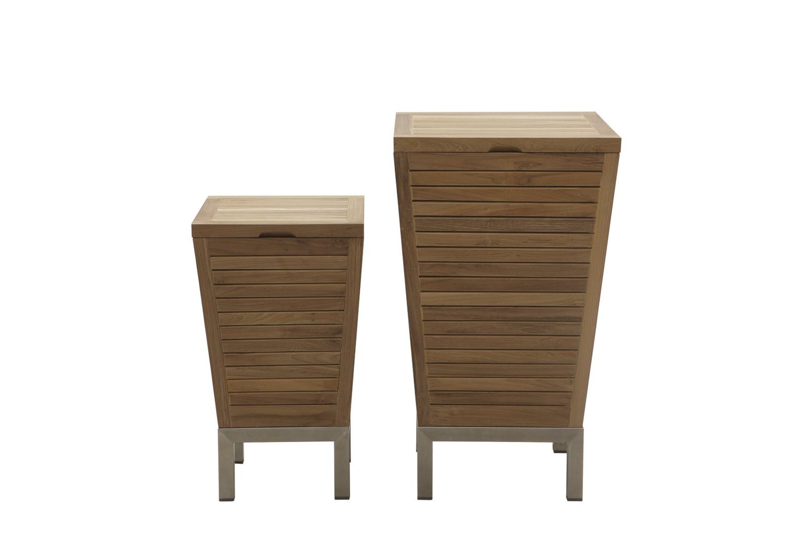 Covered patio basket (set of 2) Oxy - Accessories by Il Giardino di Legno