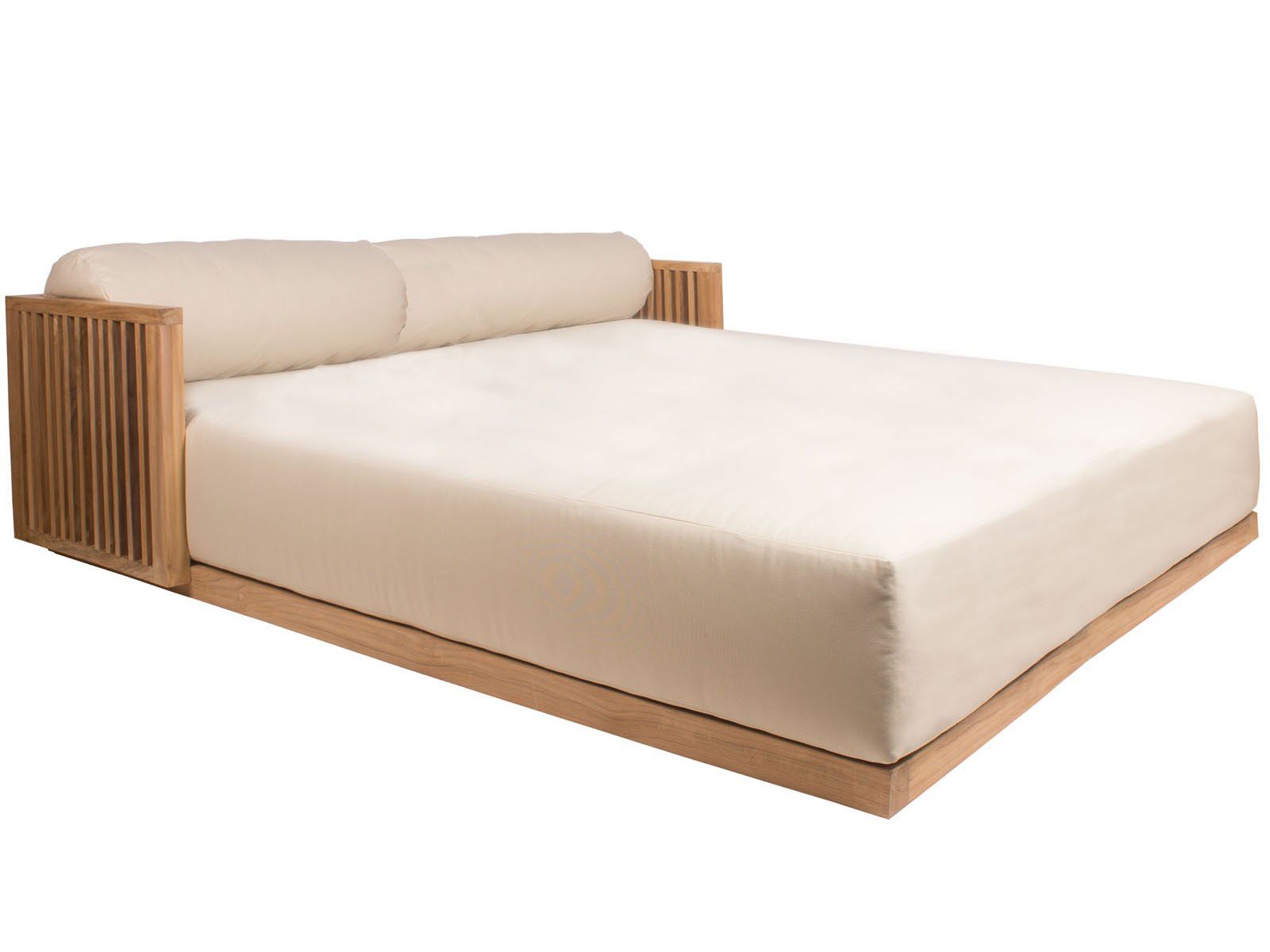 Double sunlounger Code by Il Giardino di Legno