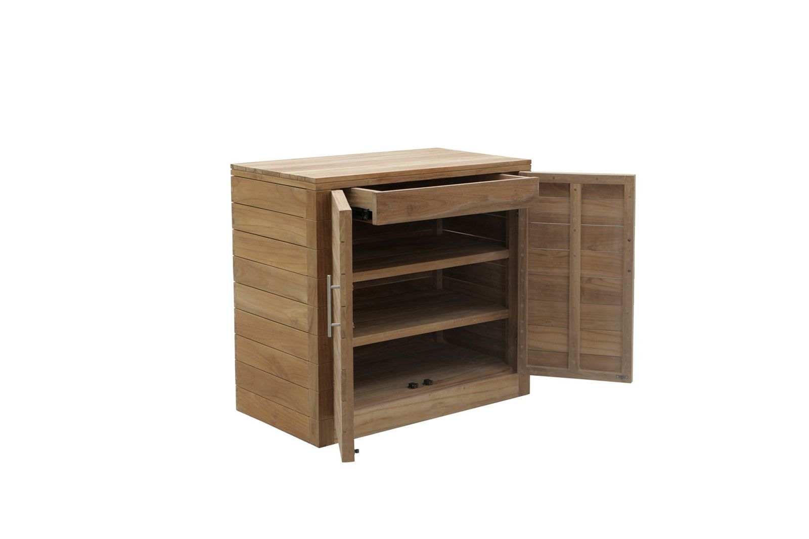 Sideboard storage with 2 shelves and drawer Fugu - Accessories by Il Giardino di Legno