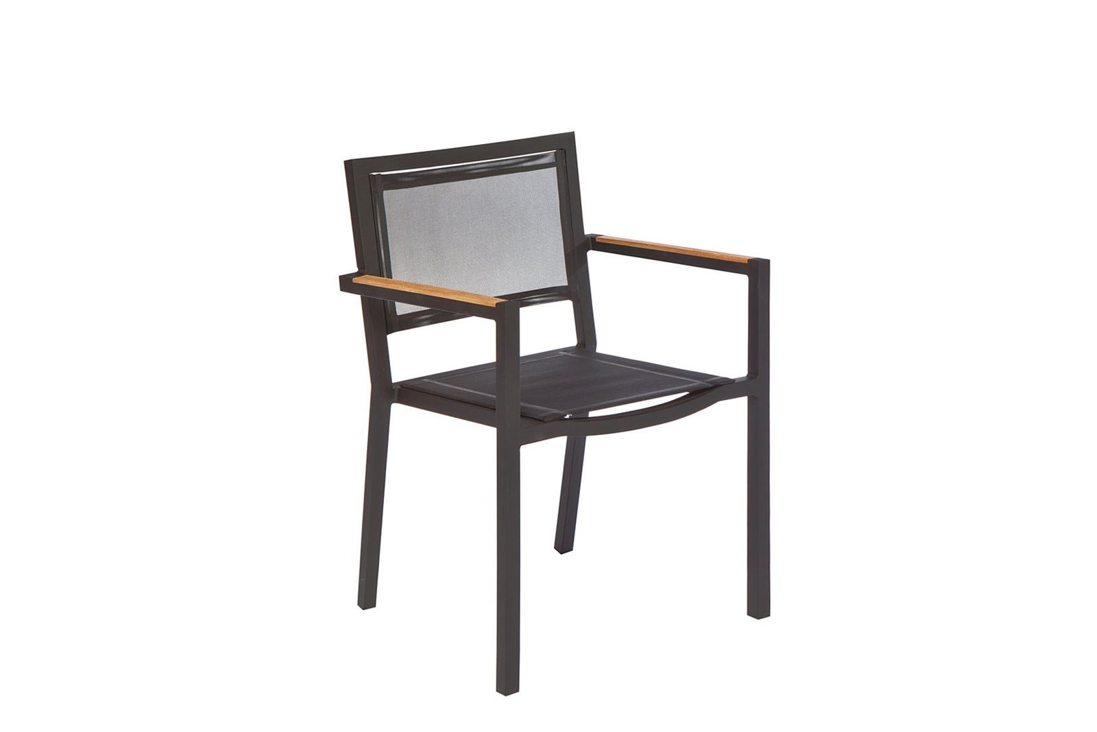 Stackable dining armchair - Lui & Lei by Il Giardino di Legno