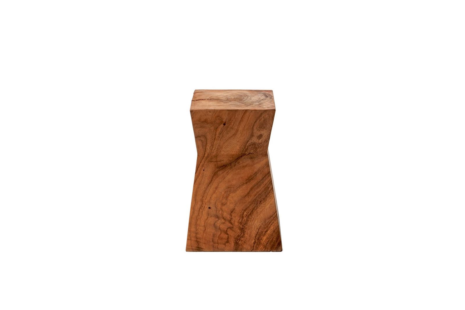 Square side table / Stool Suar by Il Giardino di Legno