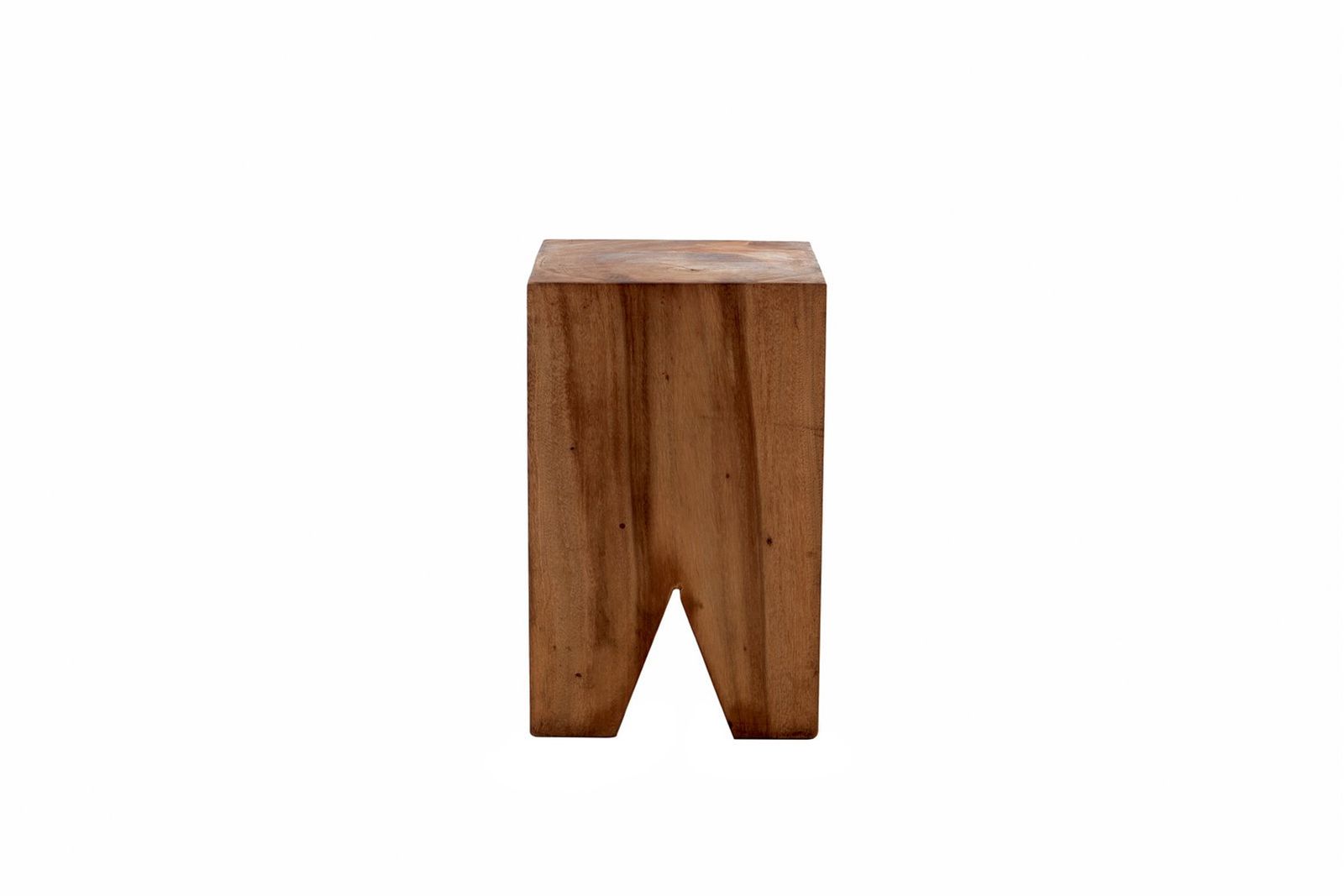Square side table / Stool Suar by Il Giardino di Legno