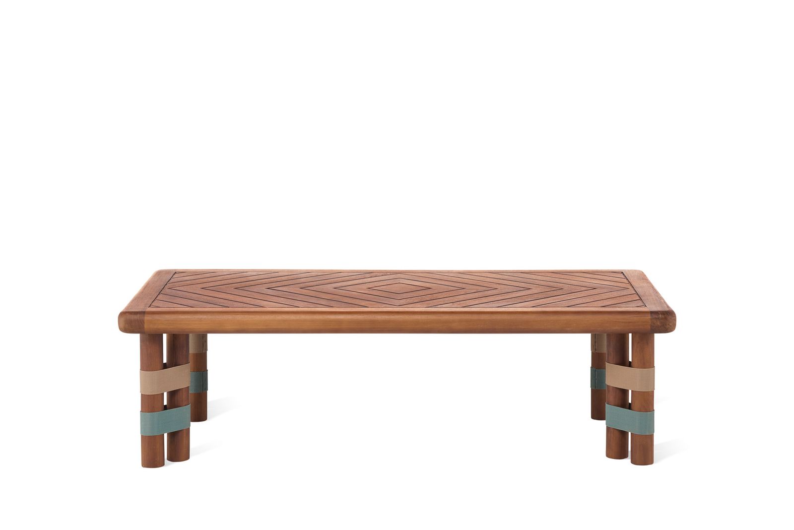 Rectangular side table Lignes by Il Giardino di Legno