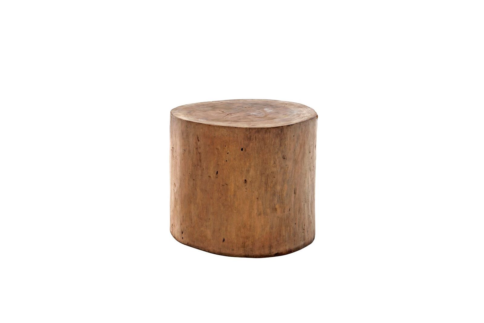 Round side table / Stool Suar by Il Giardino di Legno