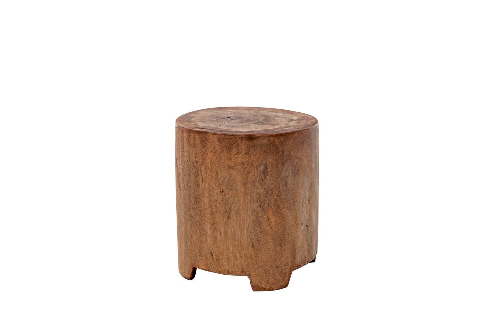 Round side table / Stool Suar by Il Giardino di Legno
