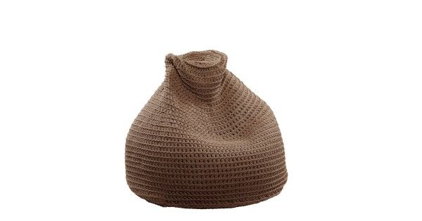 Beanbag crocheted - Small - Medium - Large - 6mm "Pear" - Earth by Ilektras Croshade