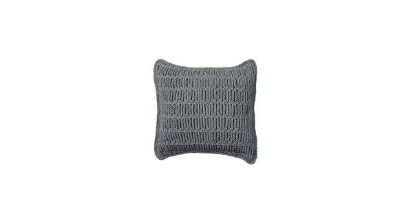 Cushion crocheted both sides - 40*40 / 45*45 - 3mm "Web" - Lava by Ilektras Croshade