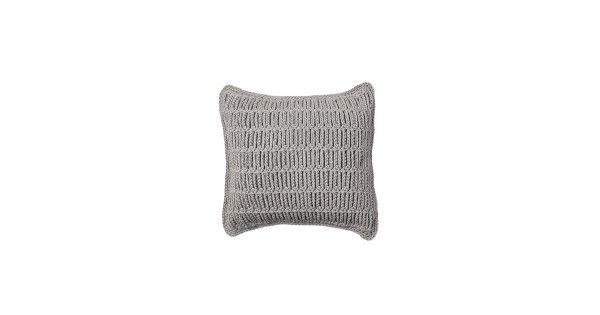 Cushion crocheted both sides - 40*40 / 45*45 - 3mm "Web" - Sand by Ilektras Croshade