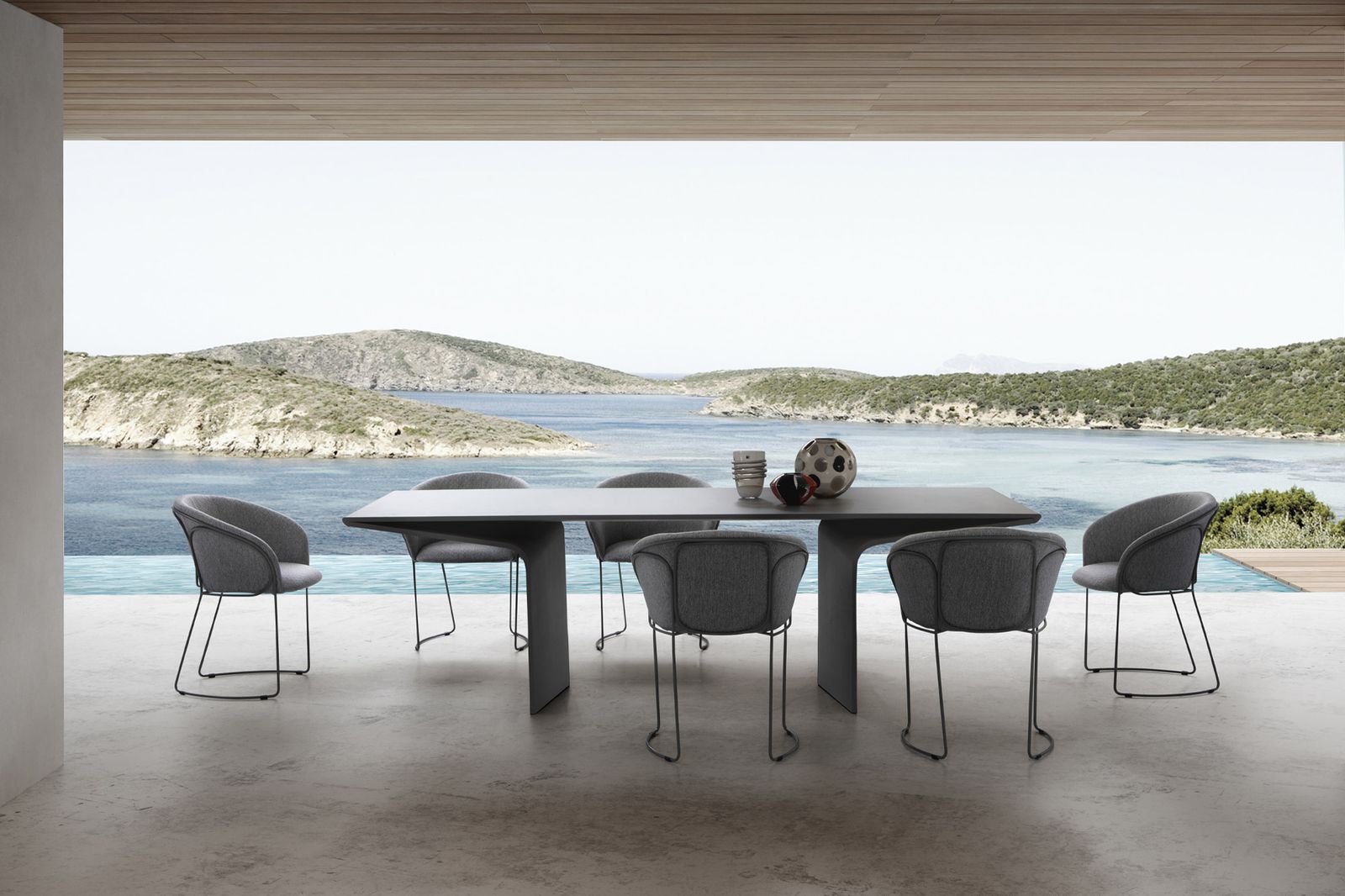 Giorgio outdoor table by Illoft