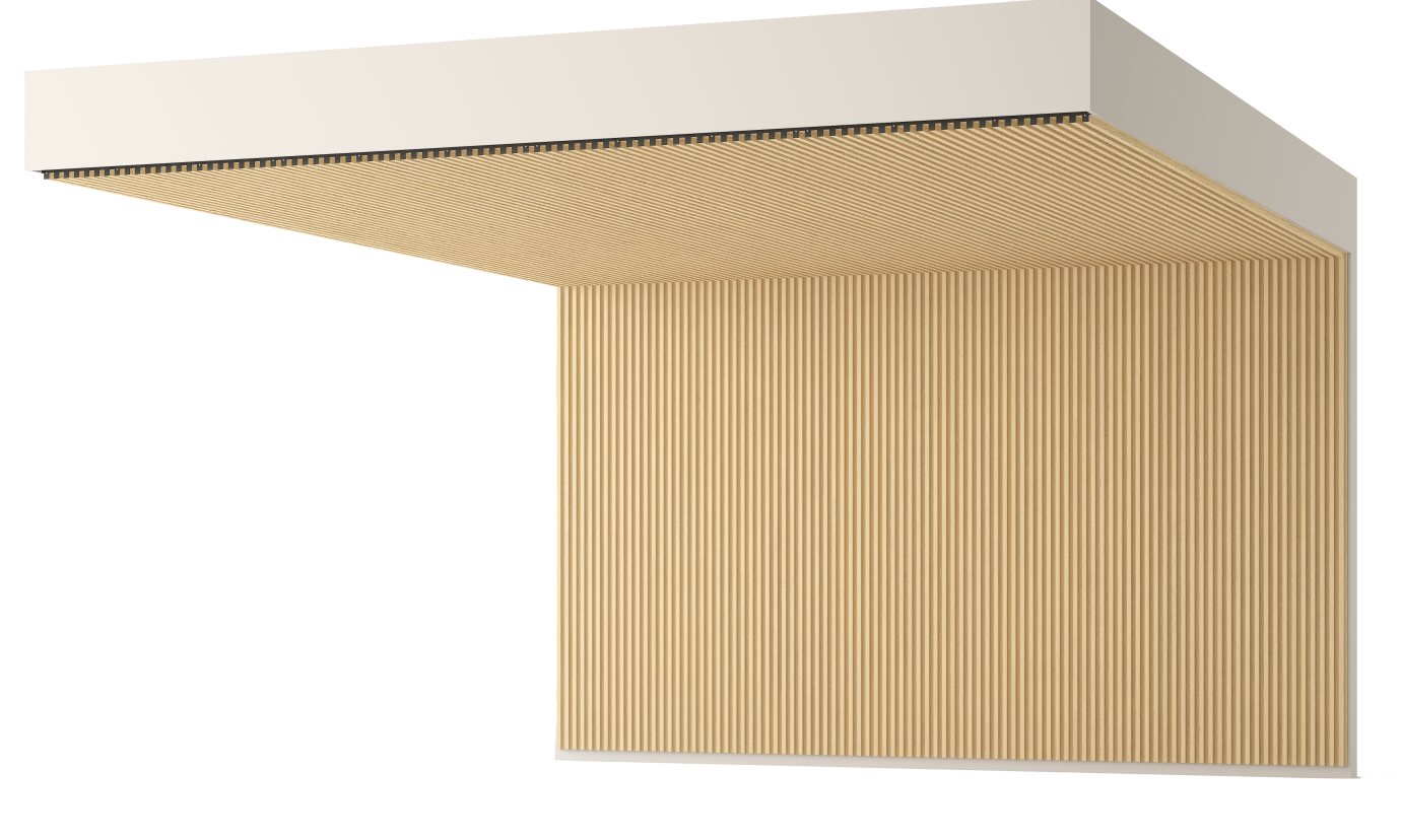 Track Ceiling Panel by IMPACT ACOUSTIC