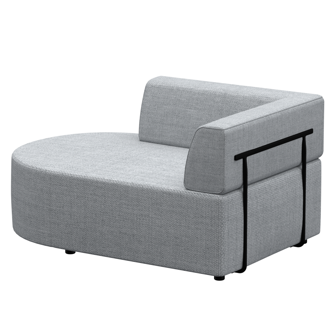 Entropy ENT0450 ENT0740 ENT0750 Modules with circular ends + corner backrest by INCLASS