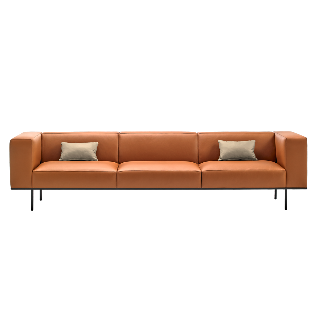 Escalas Modular sofa 3 seater with high arms by INCLASS