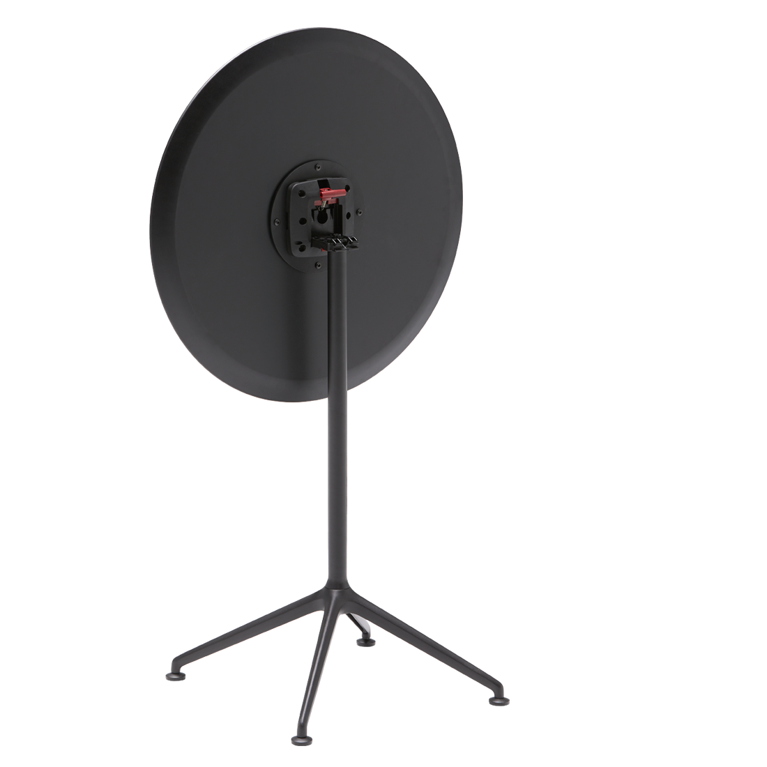 Lex Table h.103cm colour B00 with round flip tabletop by INCLASS