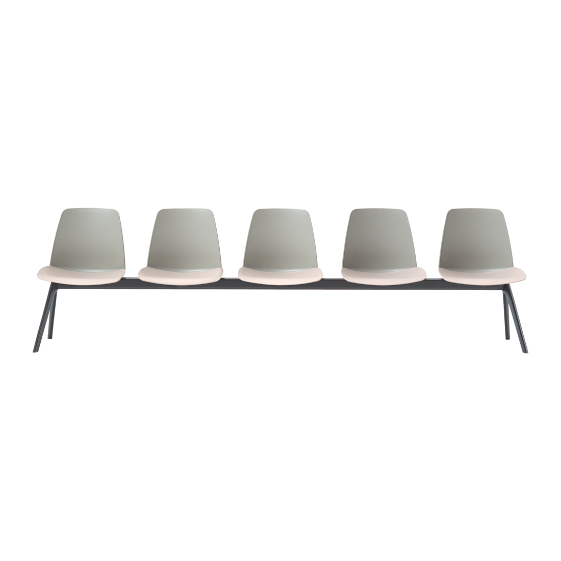 Unnia 5 seater bench frame with legs by INCLASS