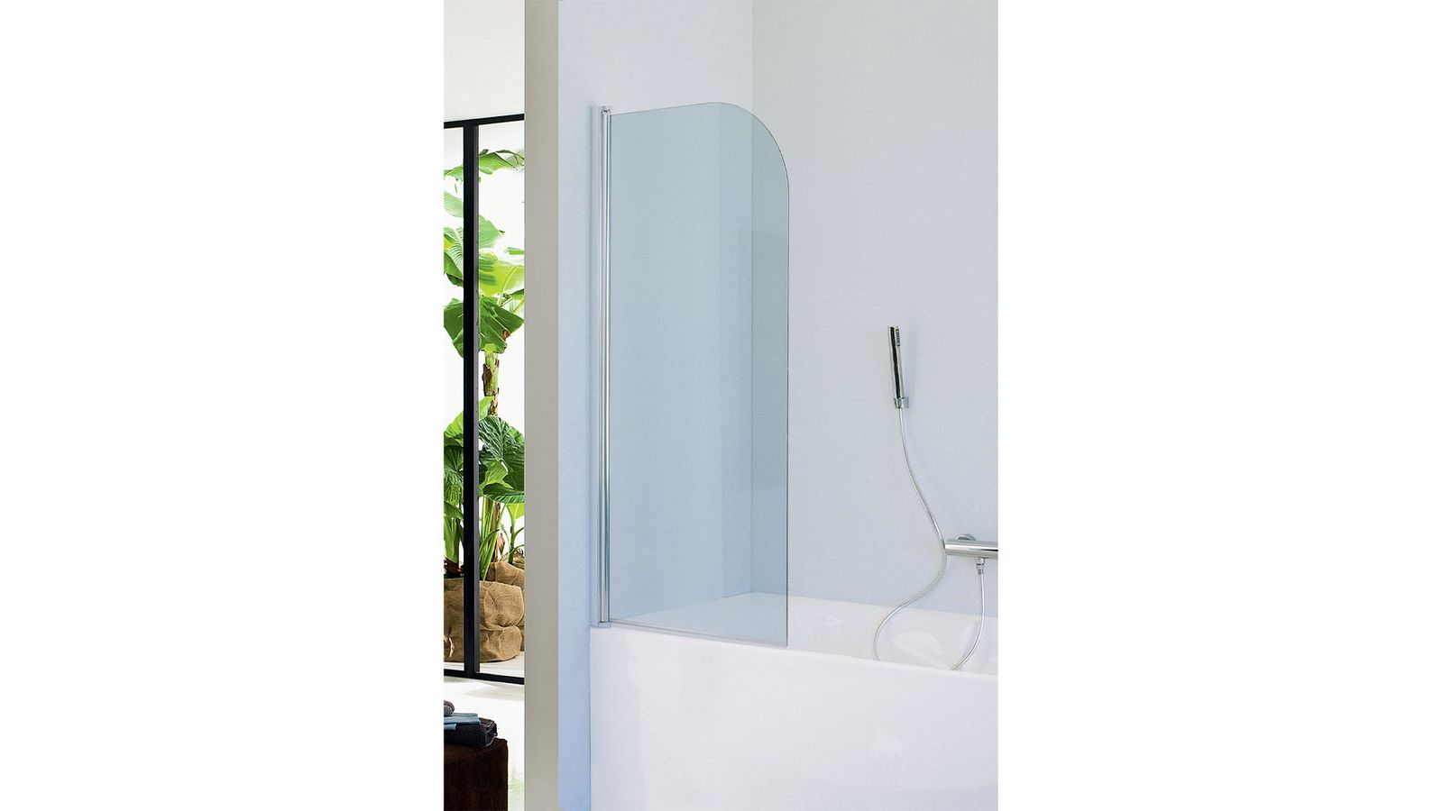 Adjustable bathscreen sx/dx by INDA®