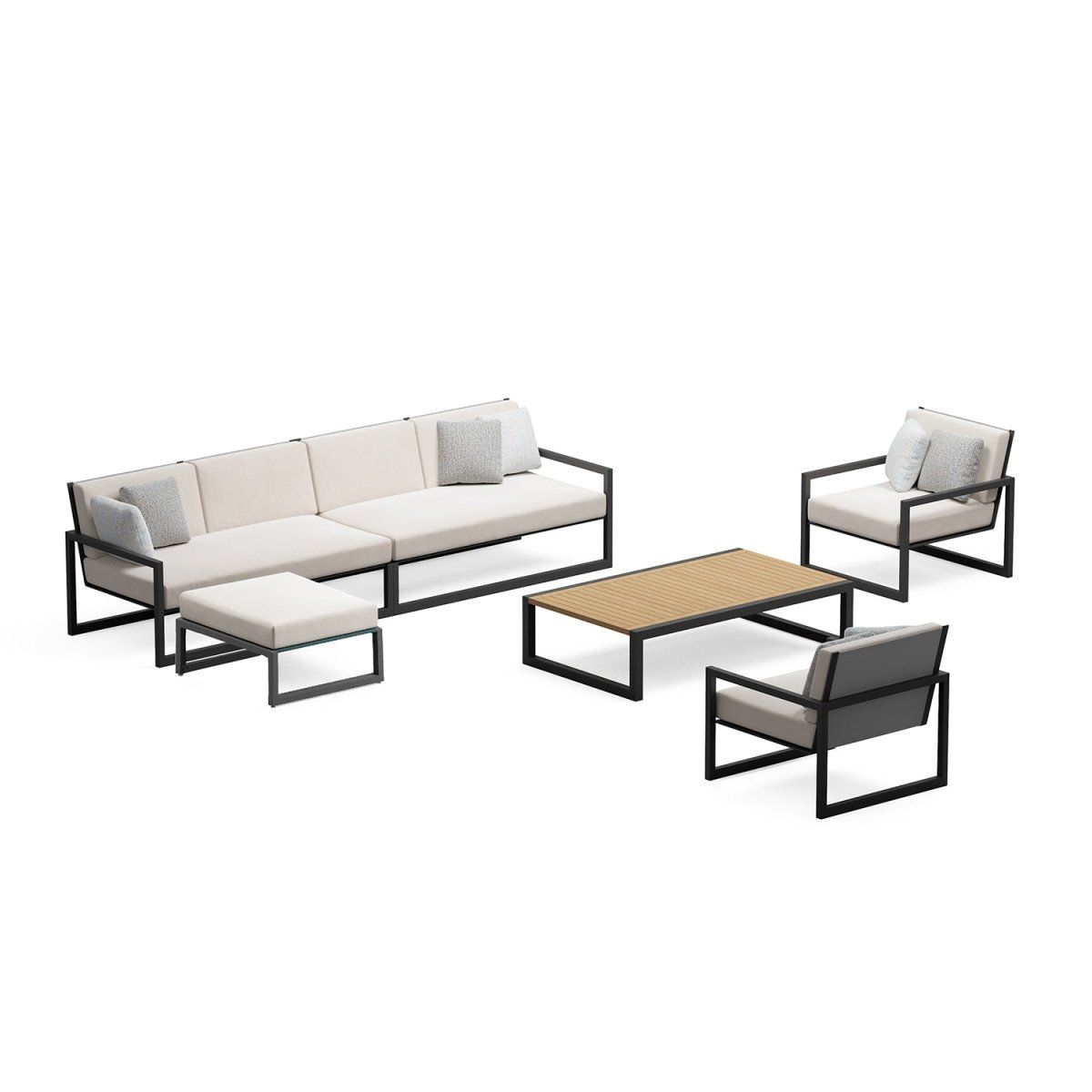 Ninix Lounge Set 4 by Indian Ocean