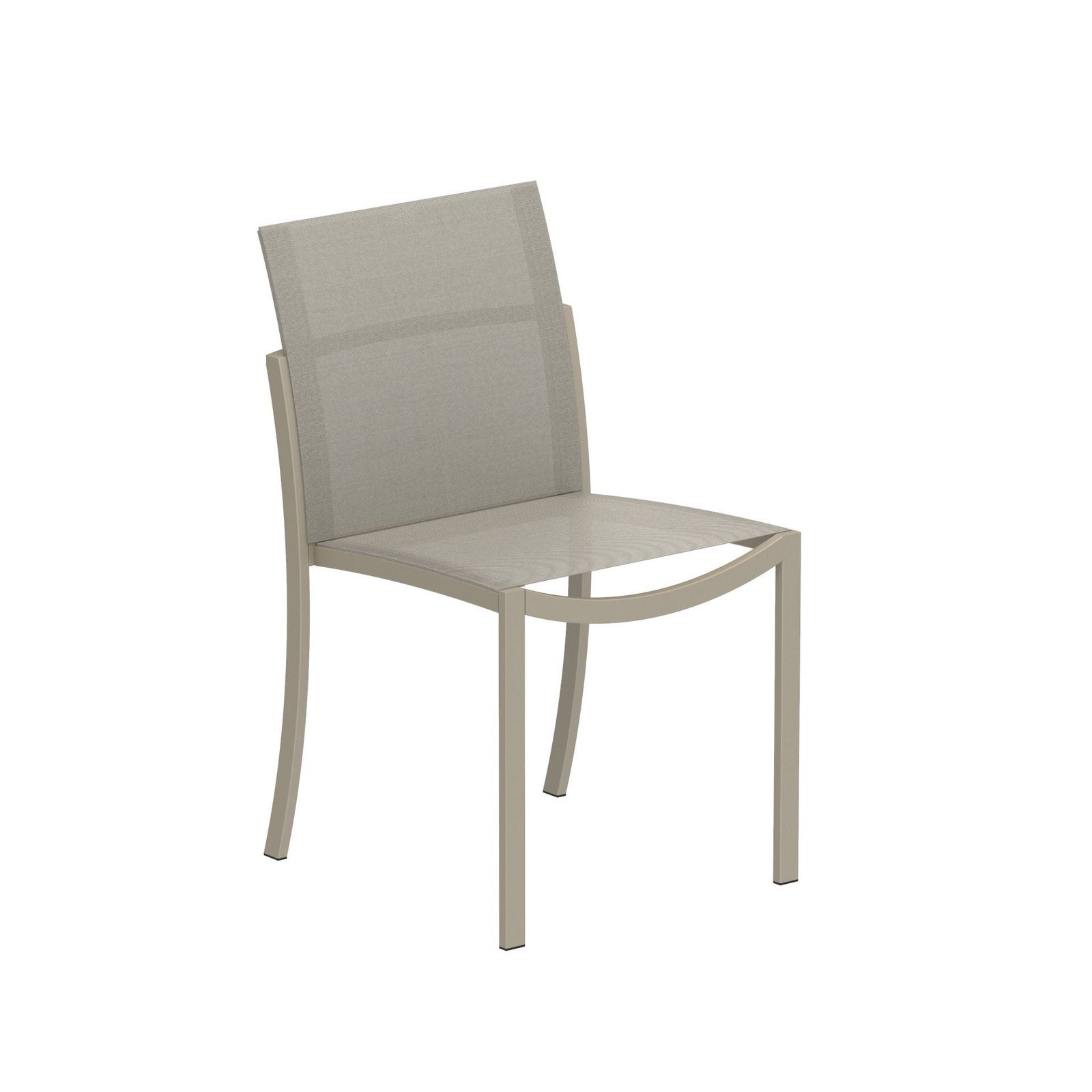 O-Zon 47 Powder-coated  Dining Chair by Indian Ocean