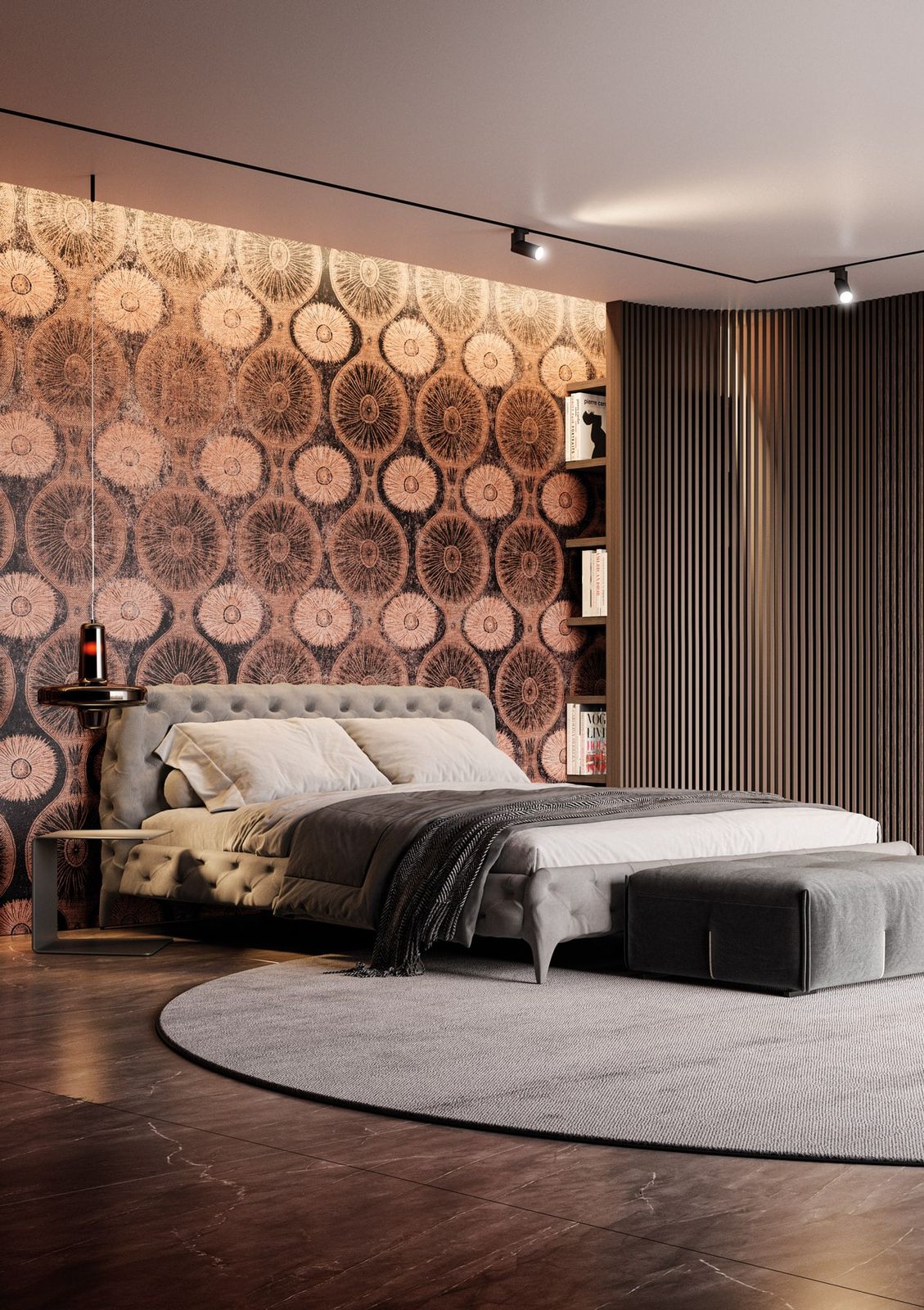Heidi is the Vintage Geometric and Luxury Wallpaper by Instabilelab