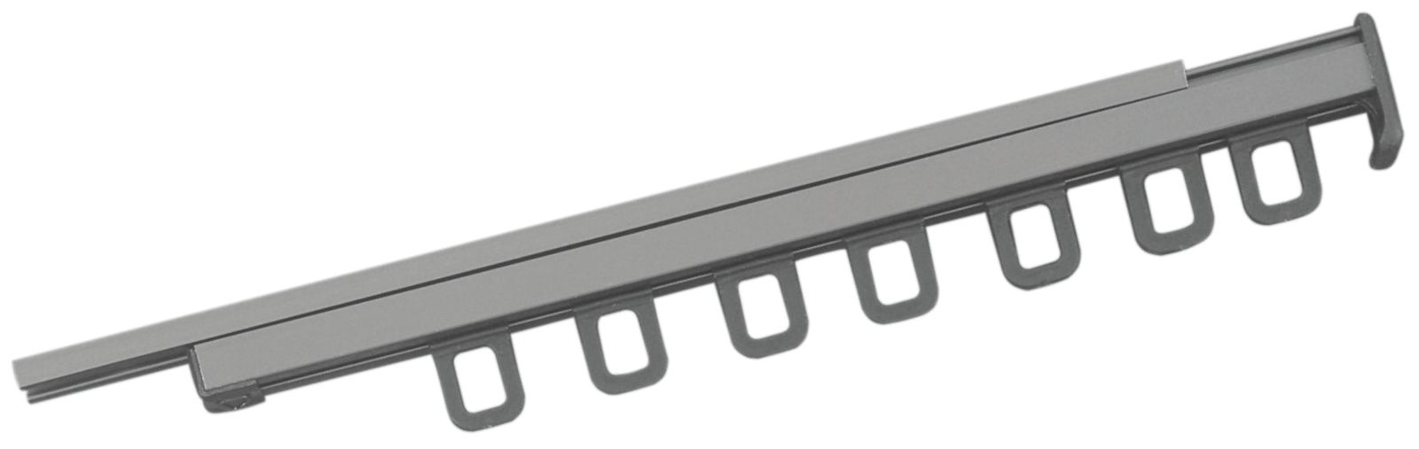 Garderobenauszug Aluminium by Iserlohner Haken