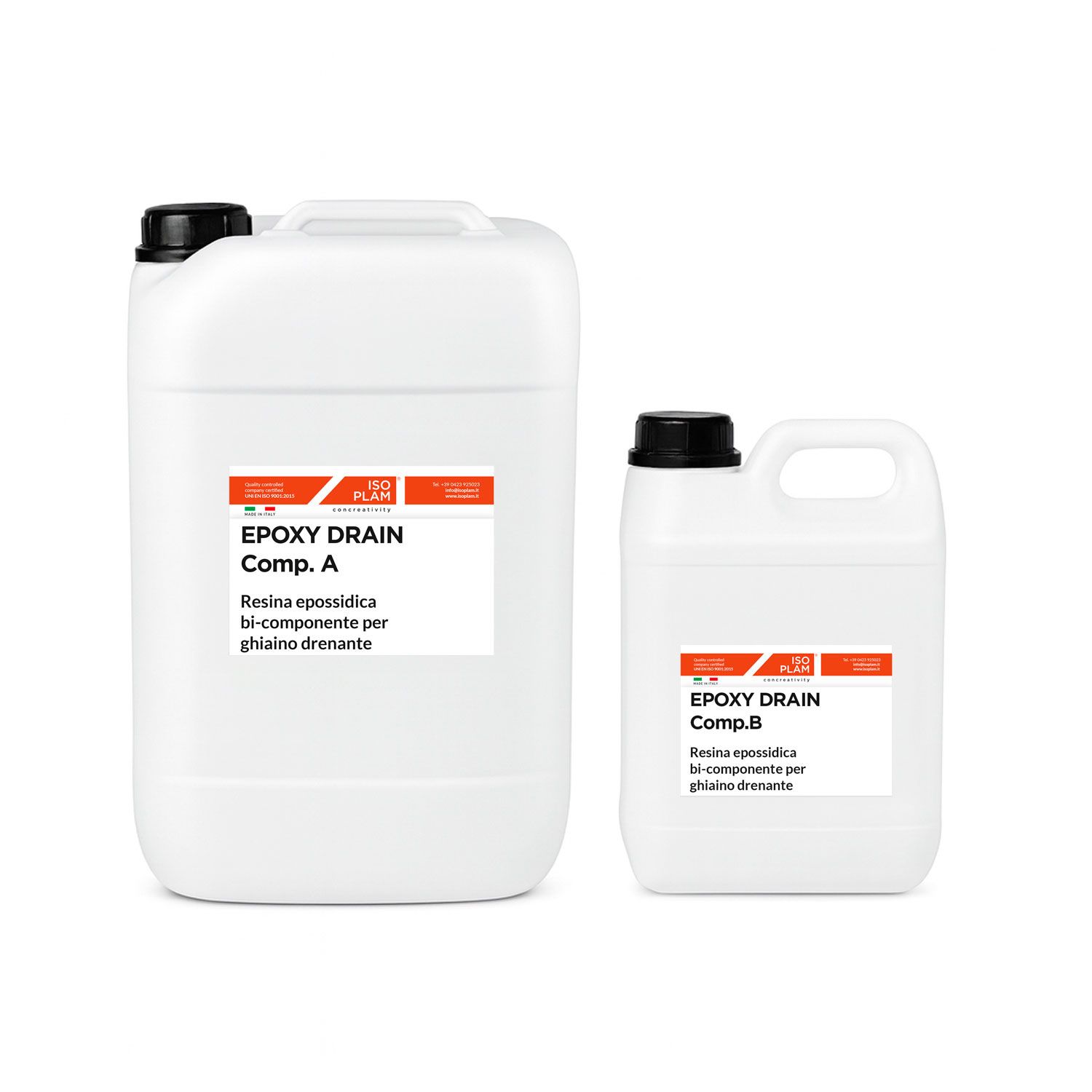 Epoxy Drain resina per ghiaino drenante by Isoplam