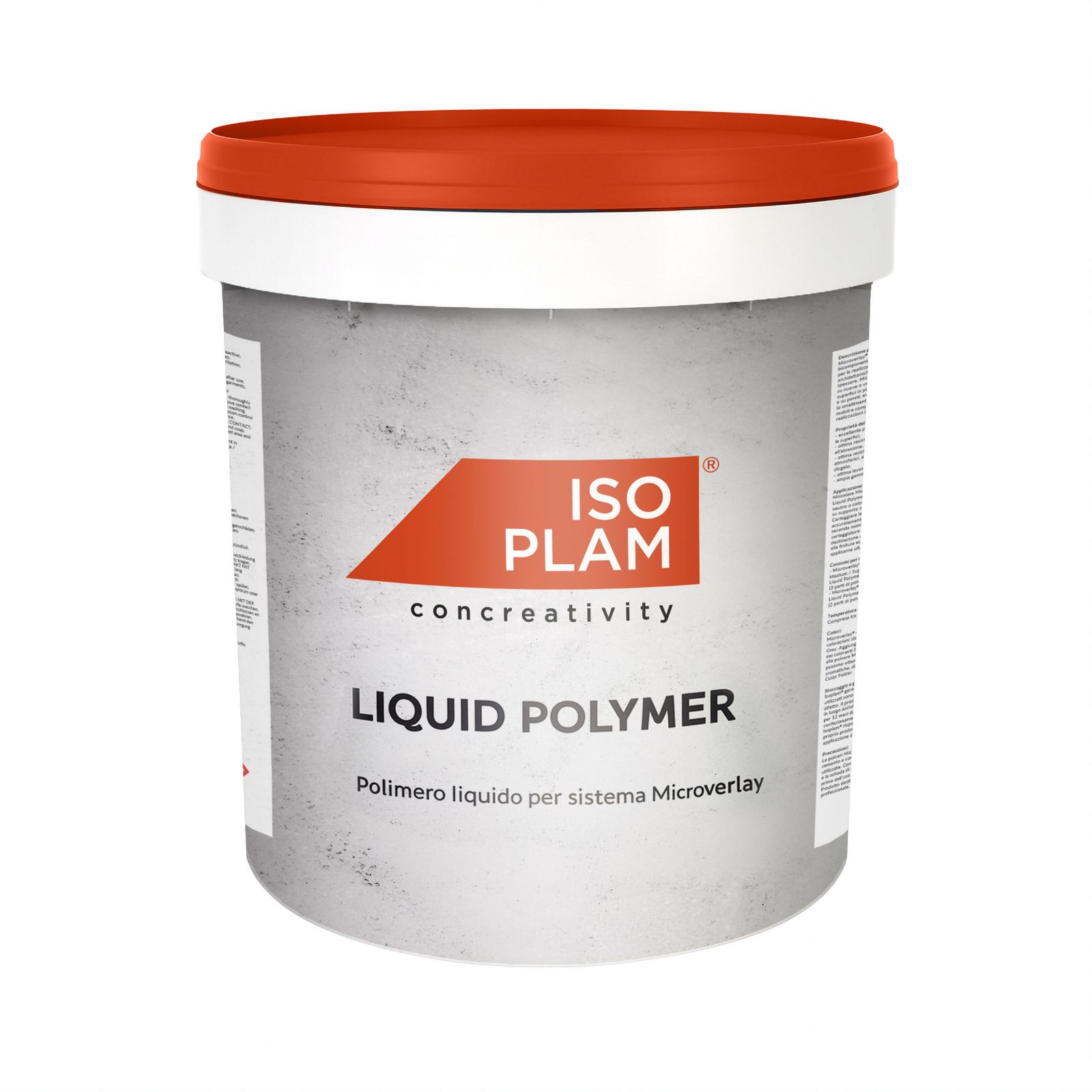 Microverlay Liquid Polimer legante monocomponente polimerico by Isoplam