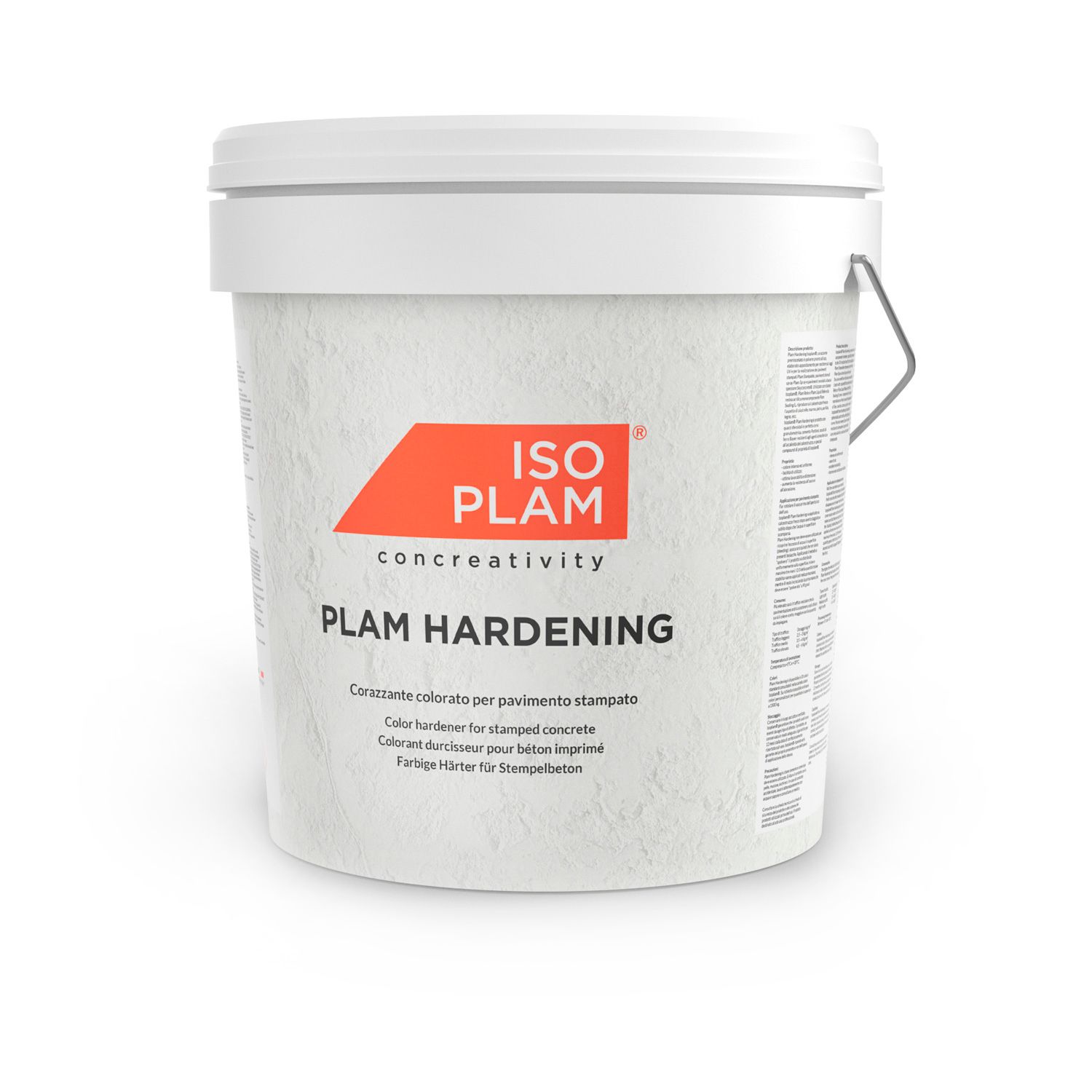 Plam Hardening corazzante colorato per pavimenti stampati by Isoplam