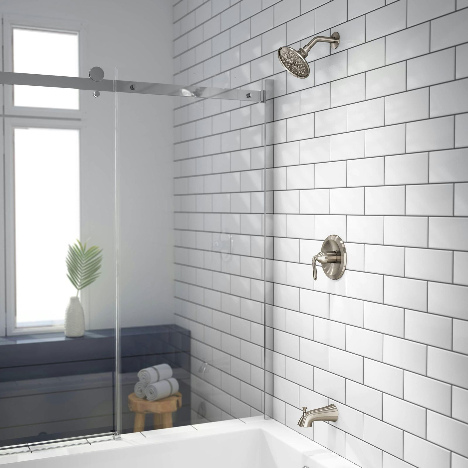 Piccolo™ Tub and Shower Set by Jacuzzi®