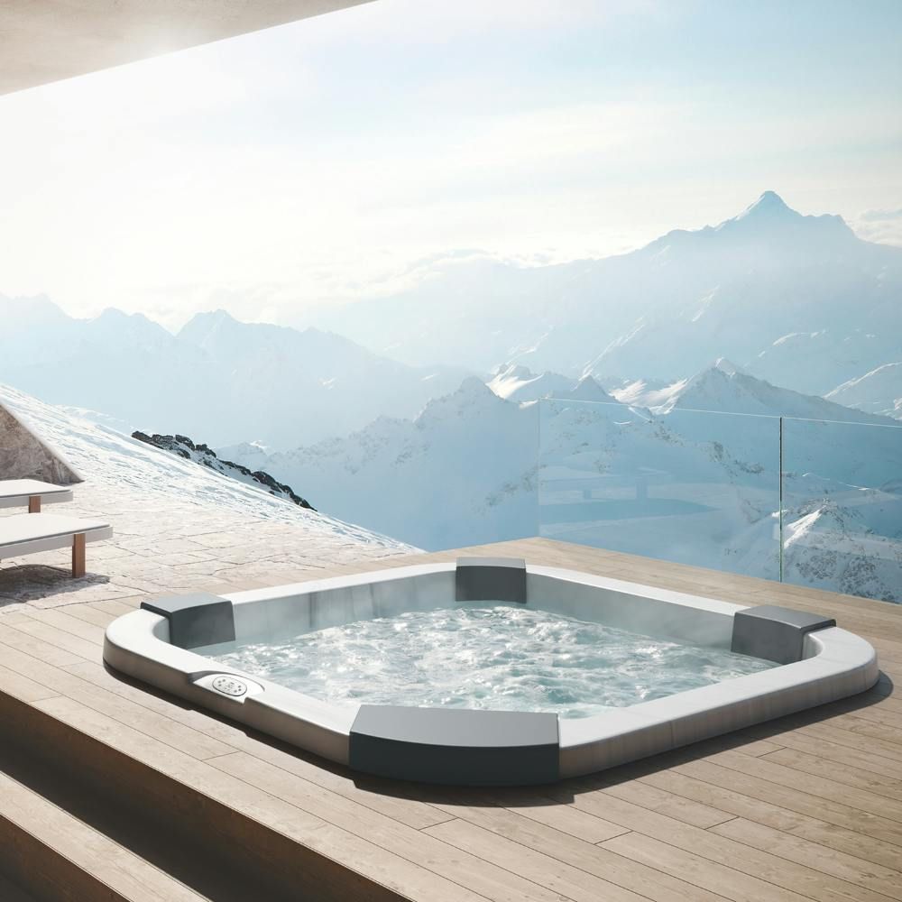 Santorini: the only Hot Tub in the range with a double lounge by Jacuzzi®