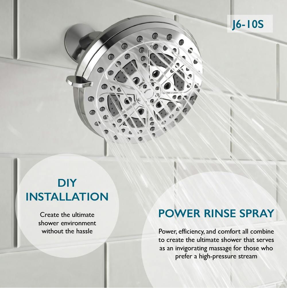 J6-10S Showerhead by Jacuzzi®