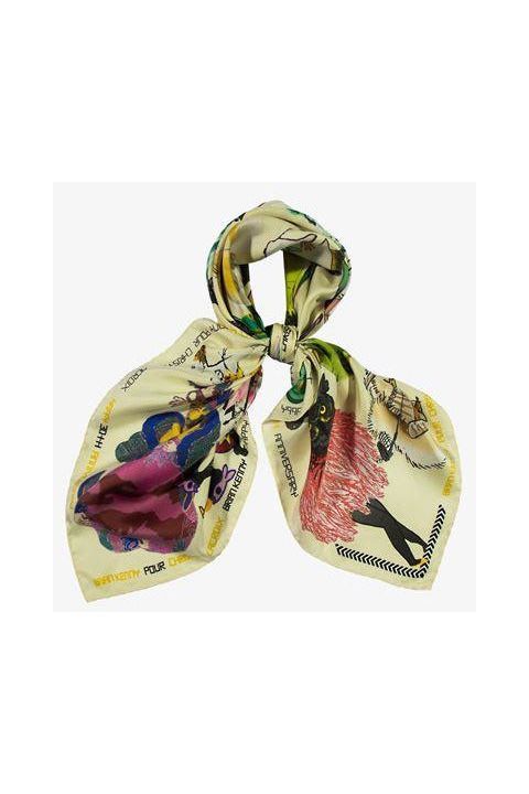 Christian Lacroix Scarf - Sweetie! White by Jade + Amber