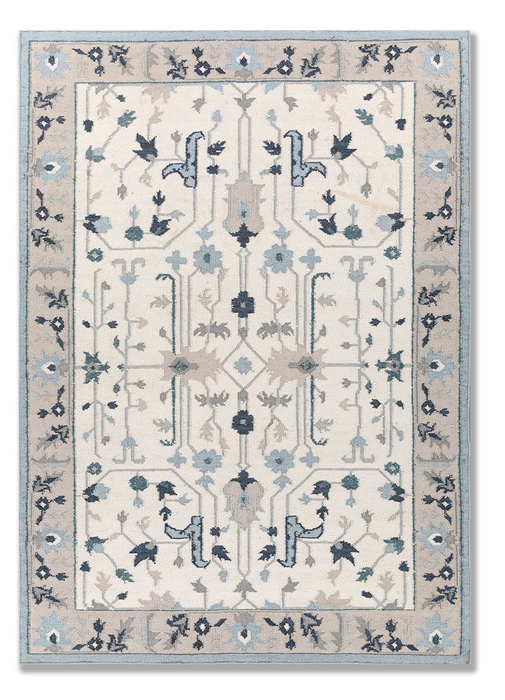 Bedouin ADWL-23009, White/Classic Gray by Jaipur Rugs