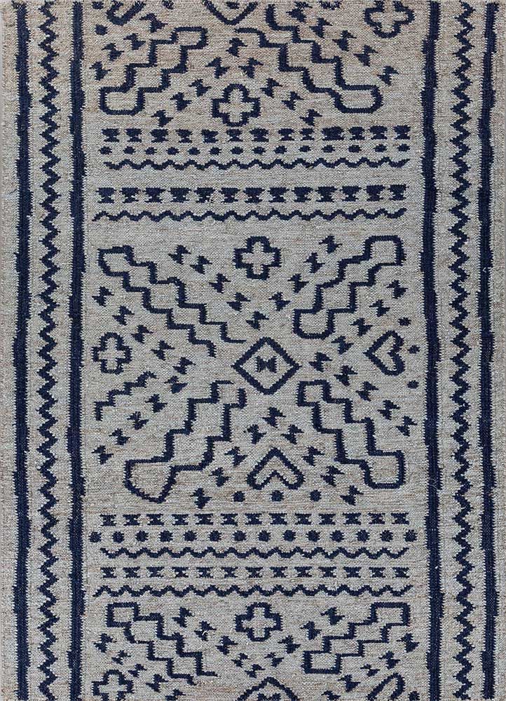Bedouin ADWV-13050, Charcoal Slate/Medieval Blue by Jaipur Rugs