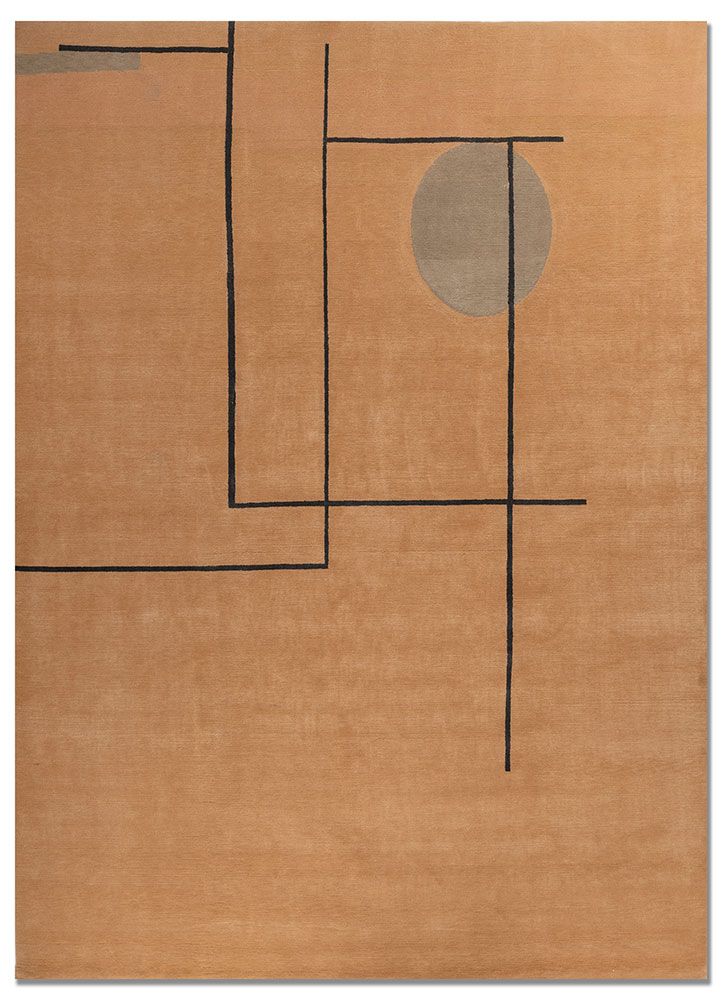 Sthir AIWL-3010, Caramel Cream/Soft Beige by Jaipur Rugs