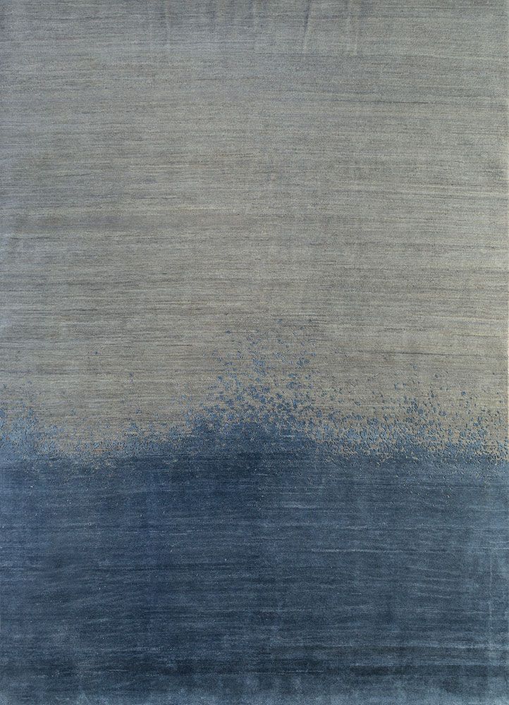 Urban Pause ELA-311, Medium Gray/Ensign Blue by Jaipur Rugs