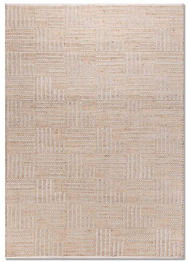 Nomadic Threads PDJT-223, Sheepskin/Light Peach by Jaipur Rugs