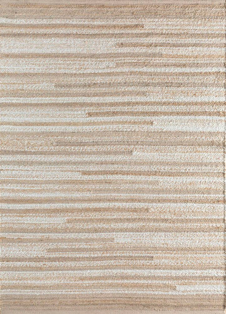 Nomadic Threads PDJT-235, Cloud White/Natural by Jaipur Rugs