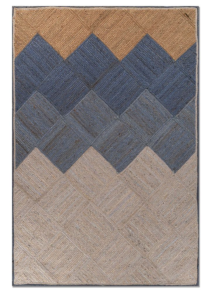 Nomadic Threads PDJT-260, Mineral/Dark Denim by Jaipur Rugs